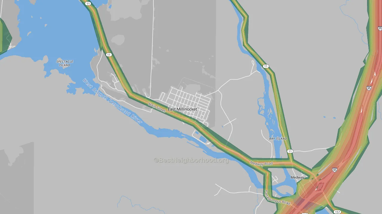 04430, ME Map of Noise Levels in 04430