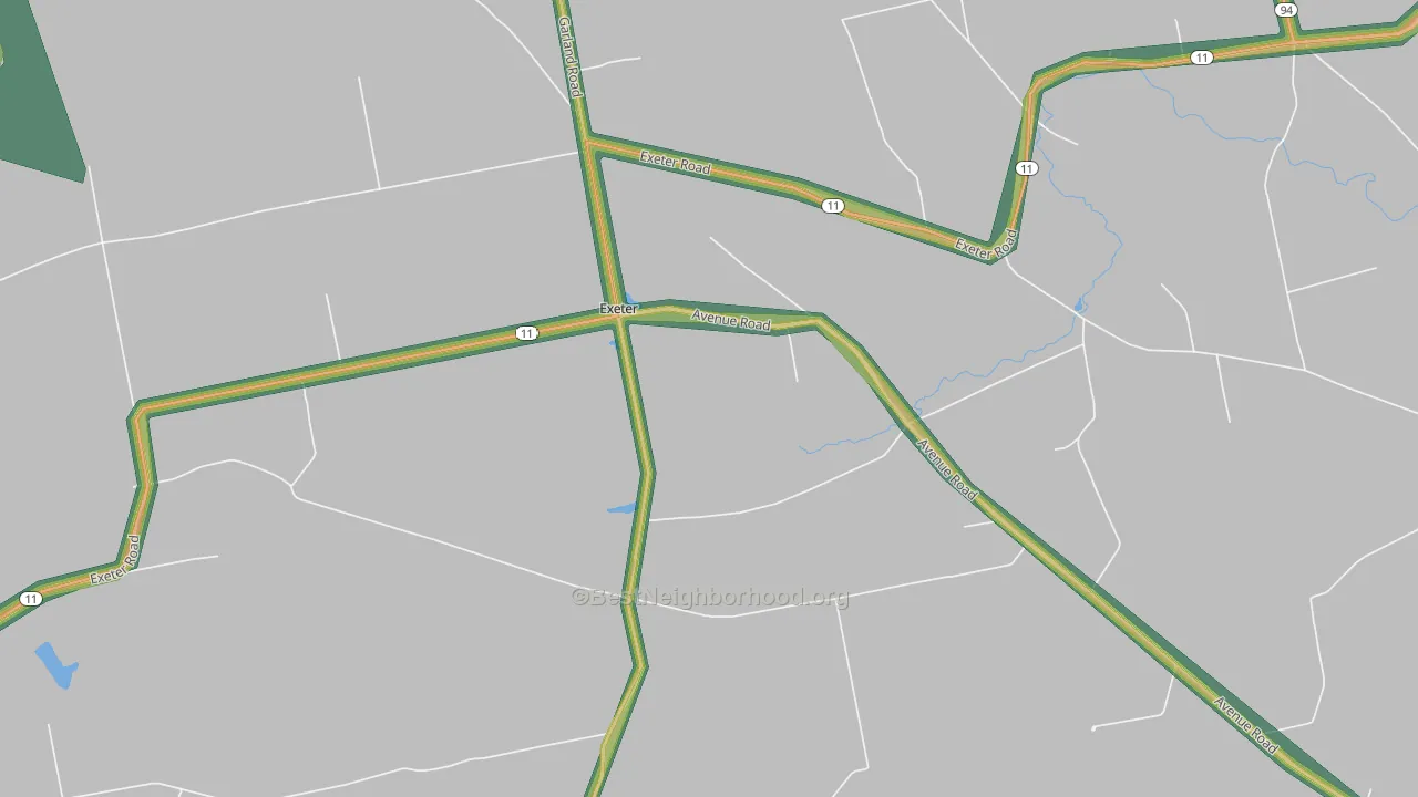 04435, ME Map of Noise Levels in 04435