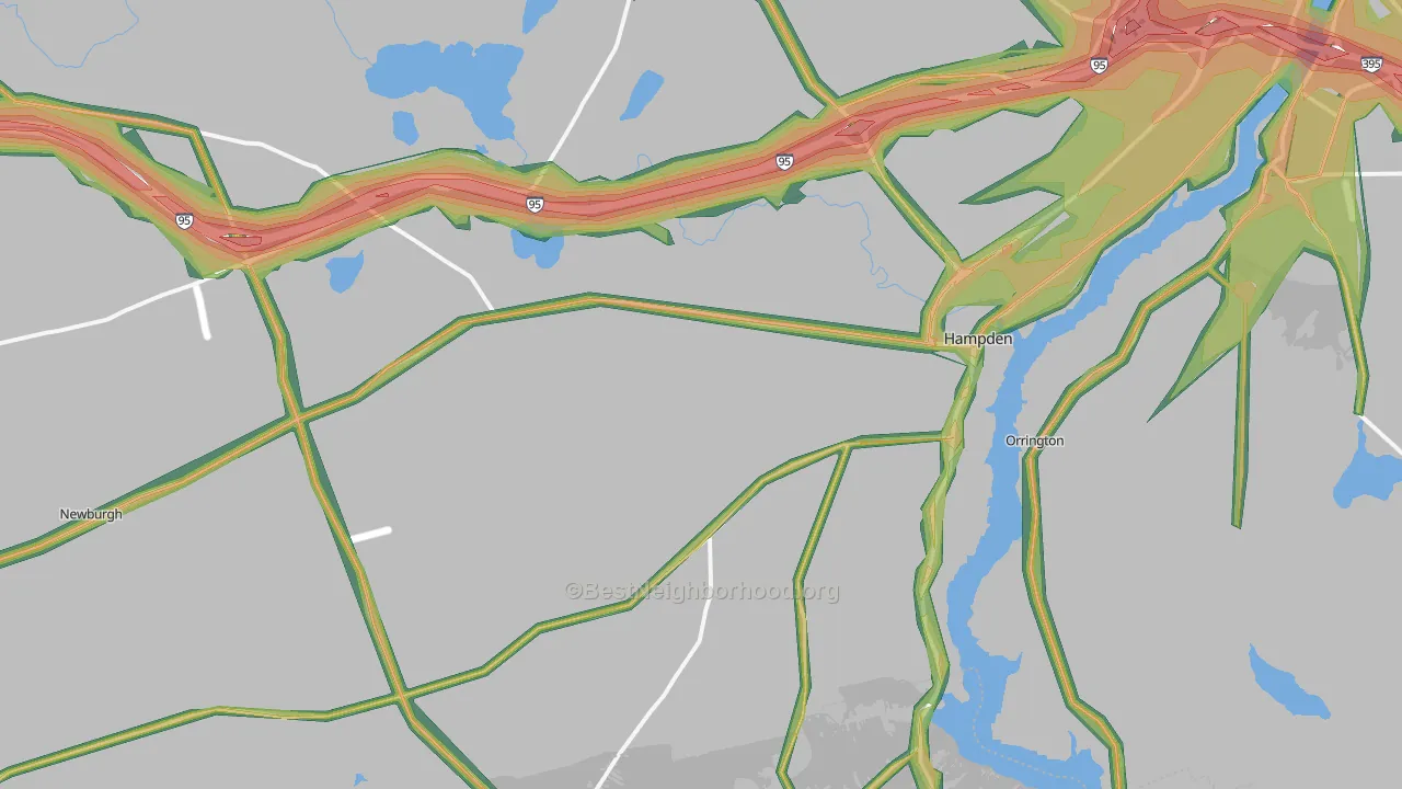 04444, ME Map of Noise Levels in 04444