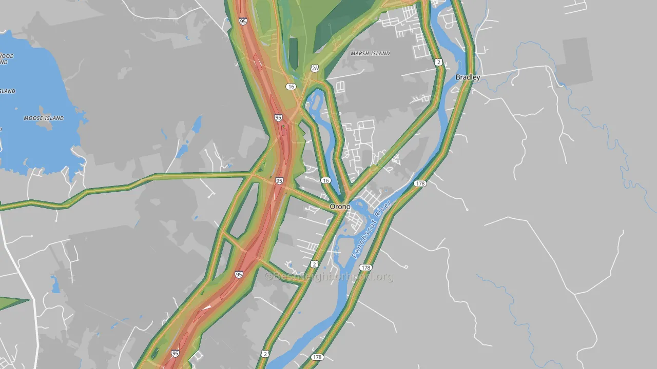 04473, ME Map of Noise Levels in 04473