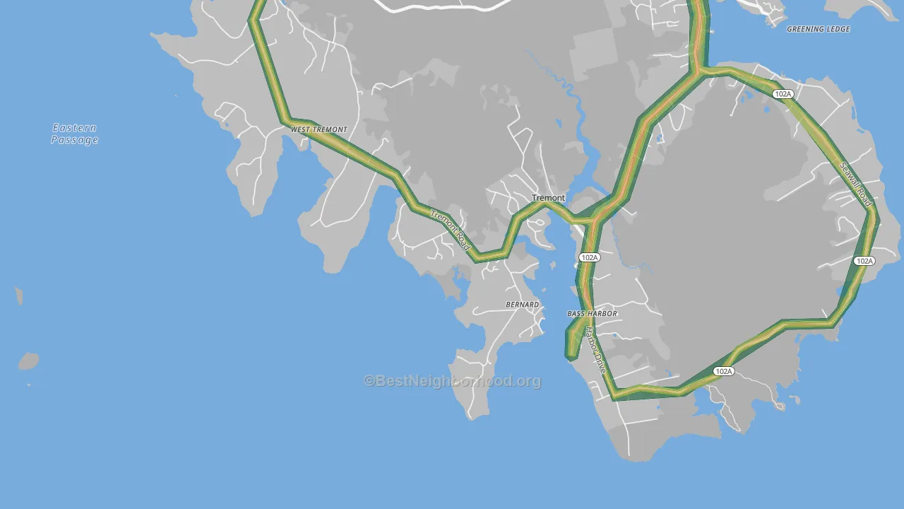 04612, ME Map of Noise Levels in 04612