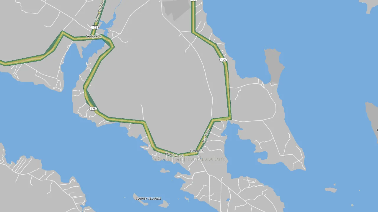 04616, ME Map of Noise Levels in 04616