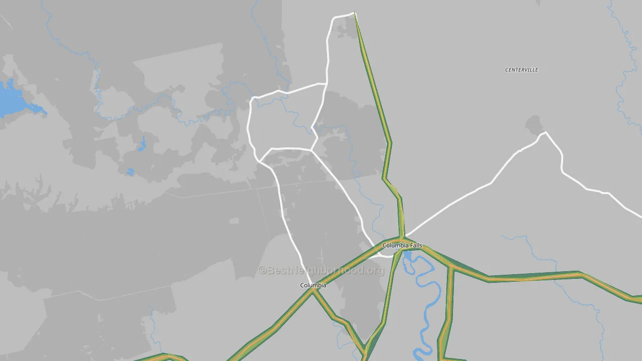 04623, ME Map of Noise Levels in 04623