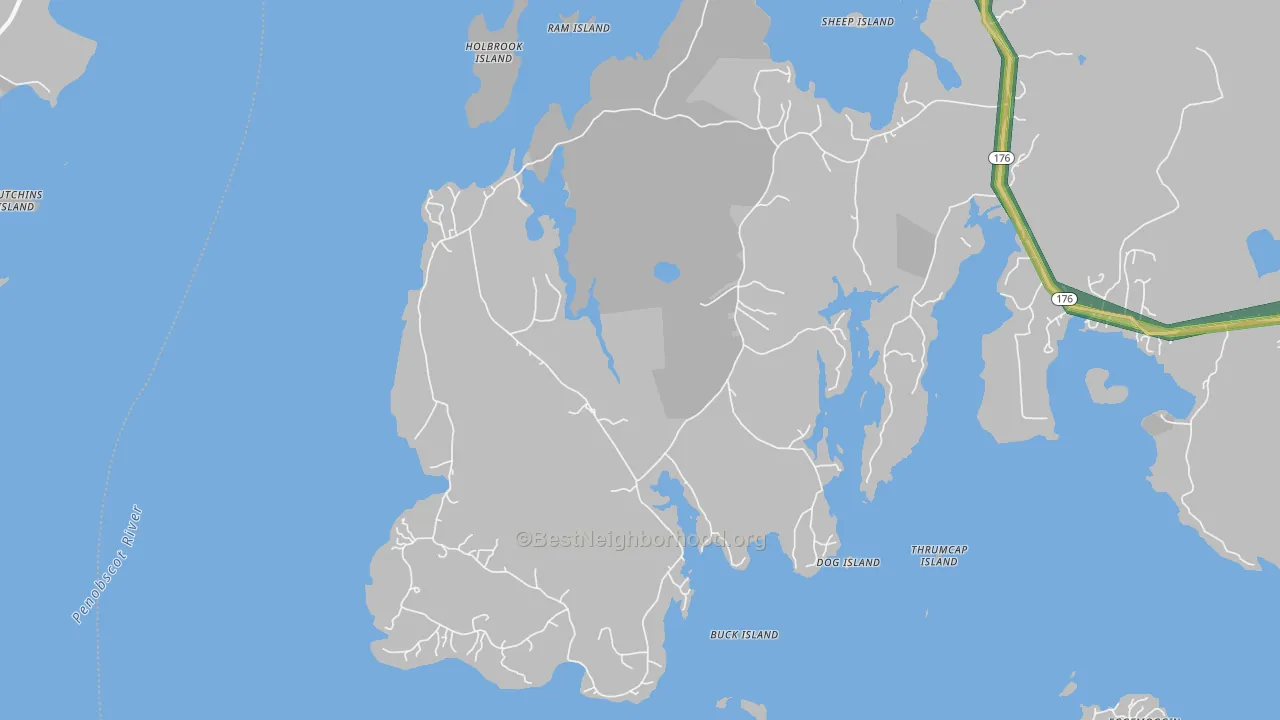 04642, ME Map of Noise Levels in 04642