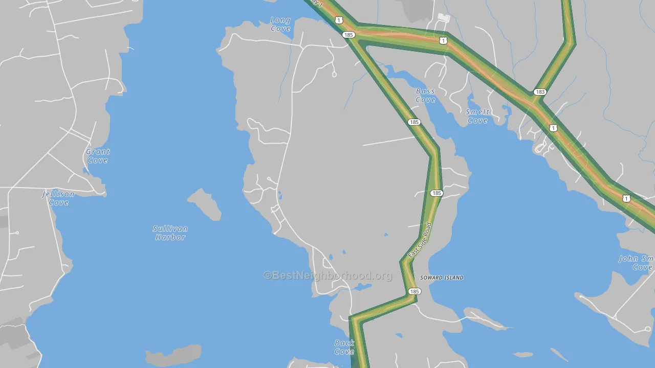 04677, ME Map of Noise Levels in 04677