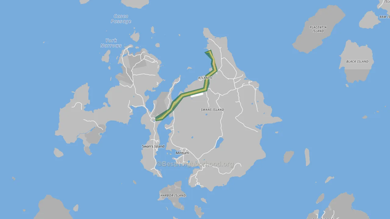 04685, ME Map of Noise Levels in 04685