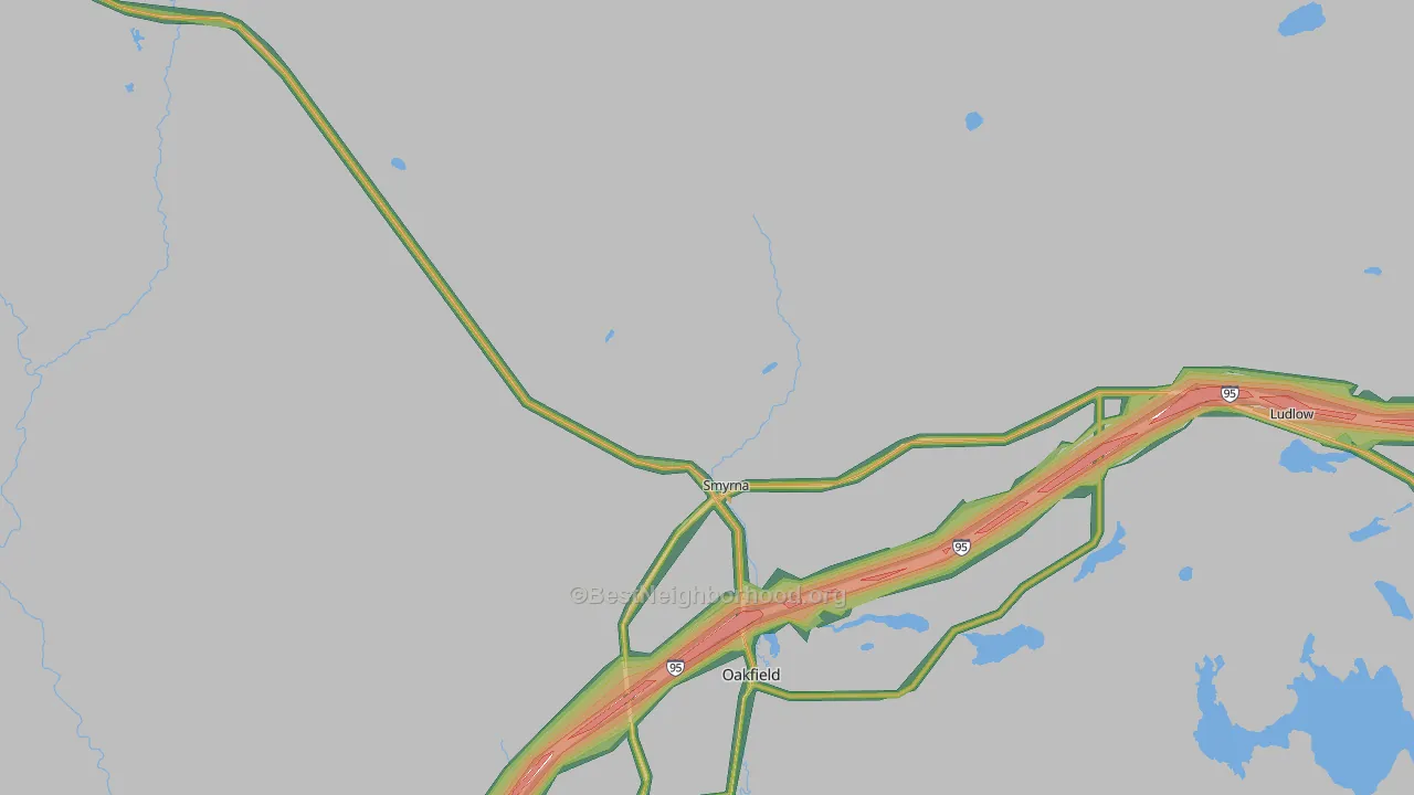 04780, ME Map of Noise Levels in 04780