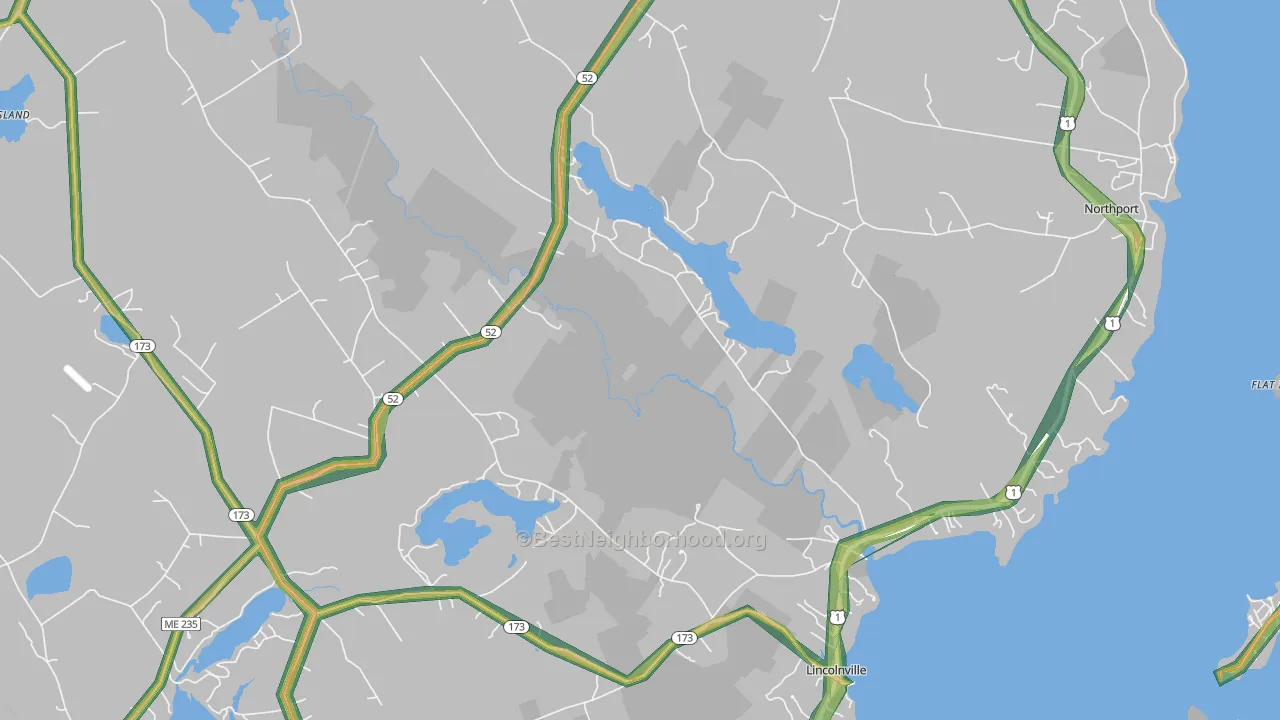 04849, ME Map of Noise Levels in 04849