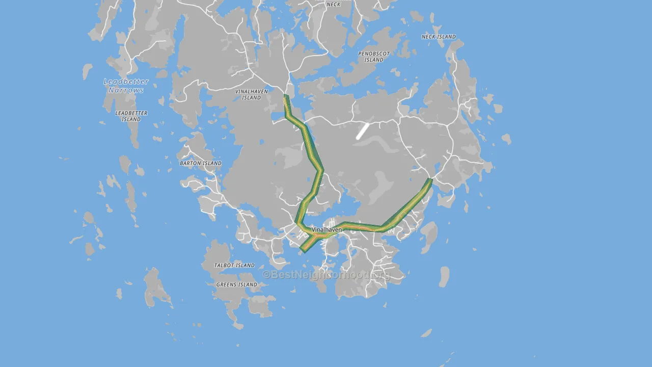 04863, ME Map of Noise Levels in 04863