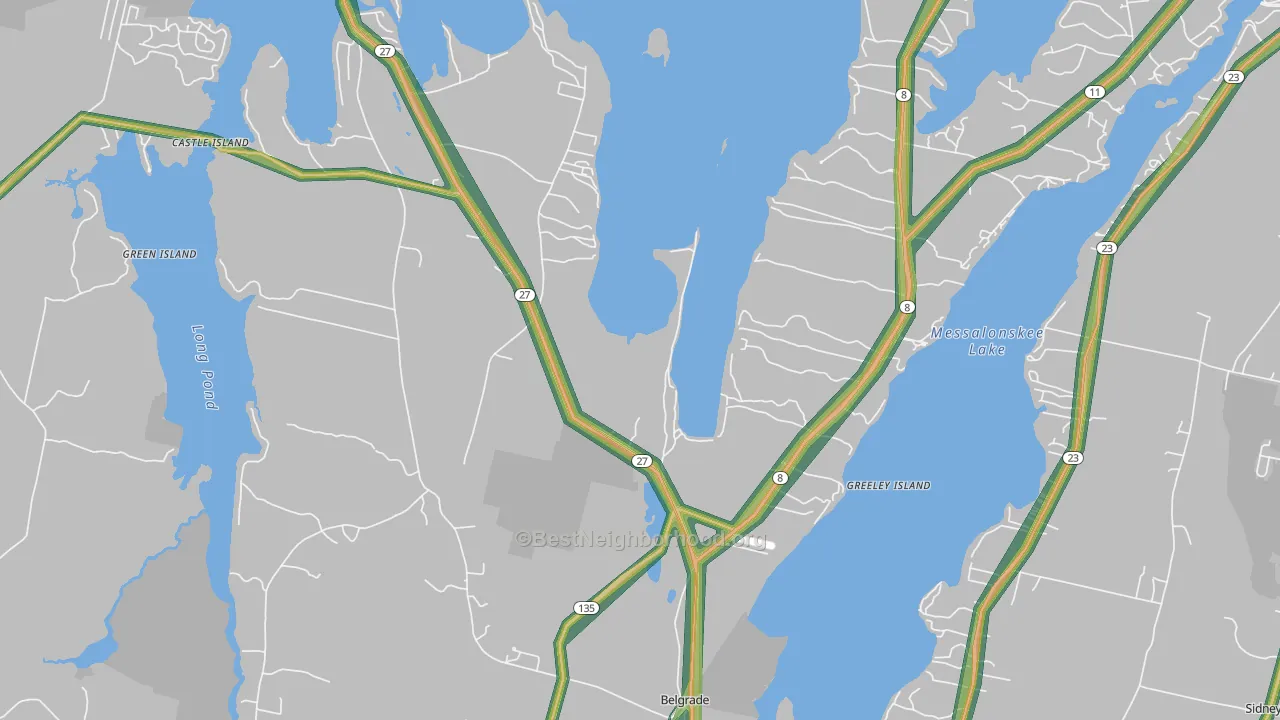 04917, ME Map of Noise Levels in 04917