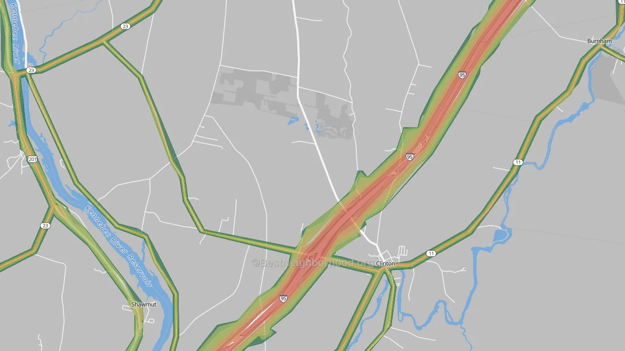04927, ME Map of Noise Levels in 04927