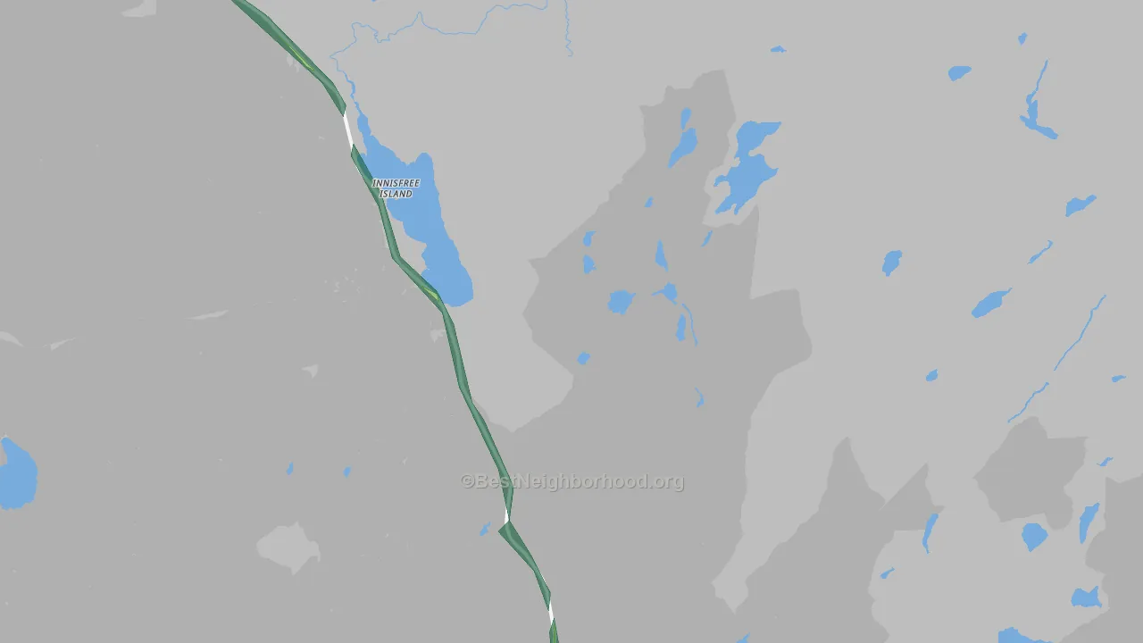 04954, ME Map of Noise Levels in 04954