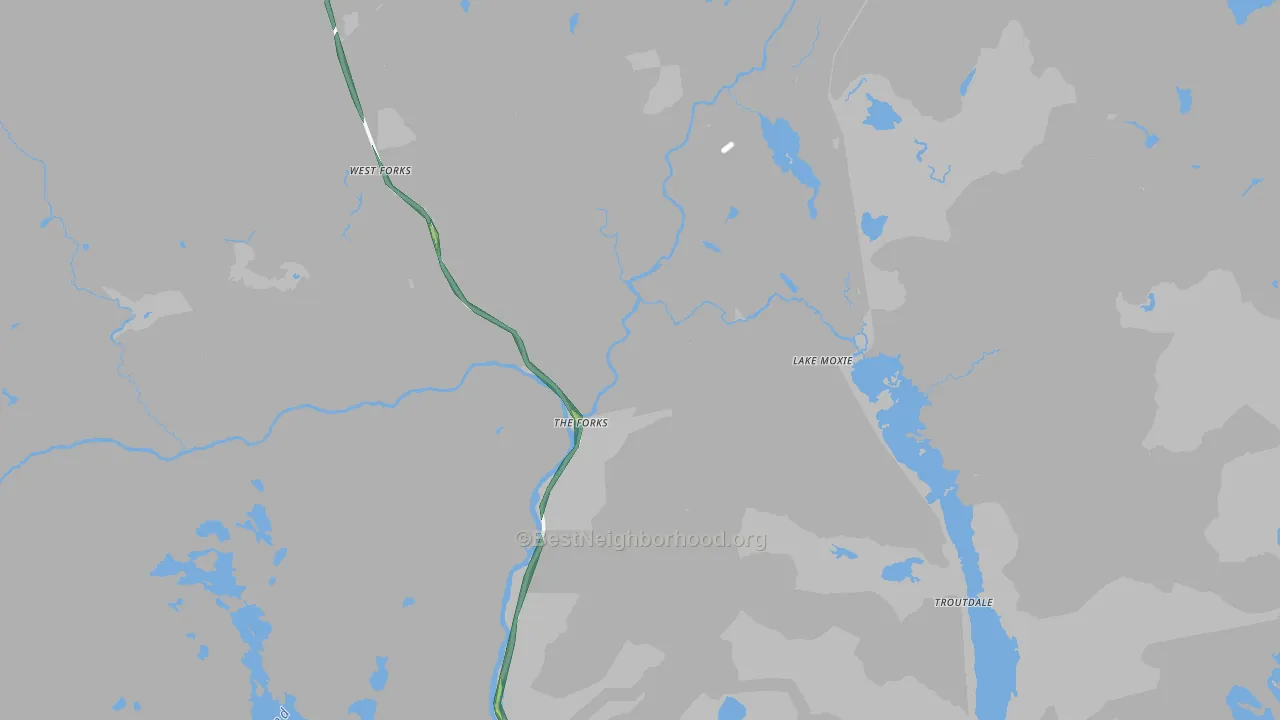 04985, ME Map of Noise Levels in 04985
