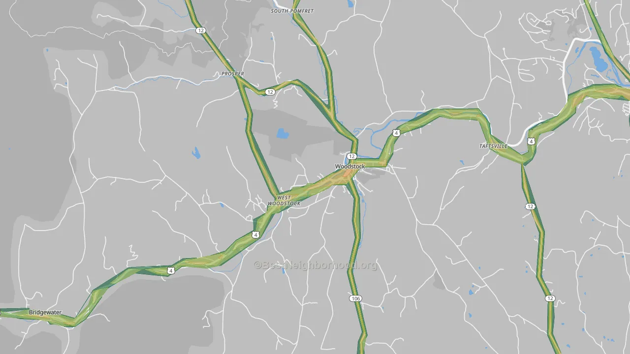 05091, VT Map of Noise Levels in 05091