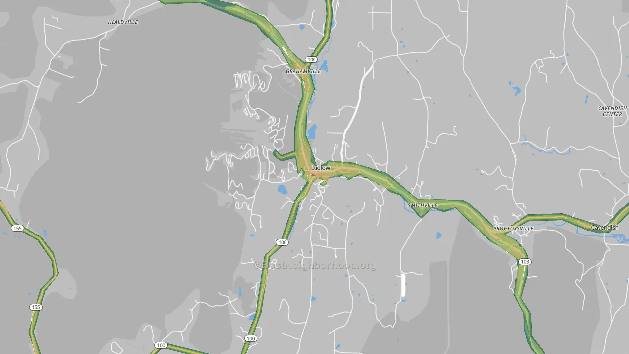05149, VT Map of Noise Levels in 05149