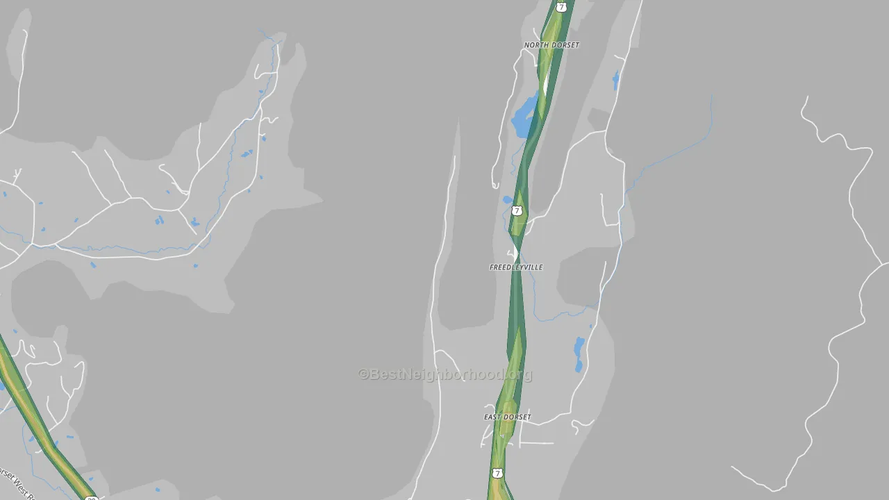 05253, VT Map of Noise Levels in 05253