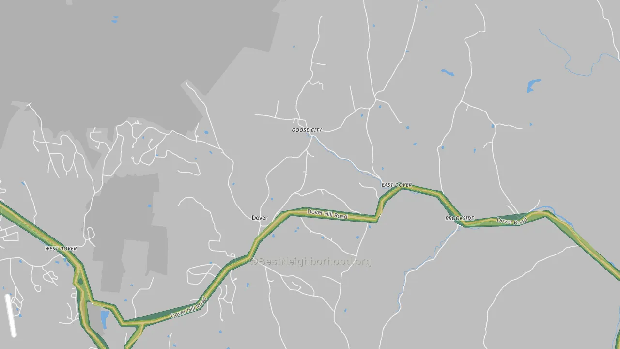 05341, VT Map of Noise Levels in 05341
