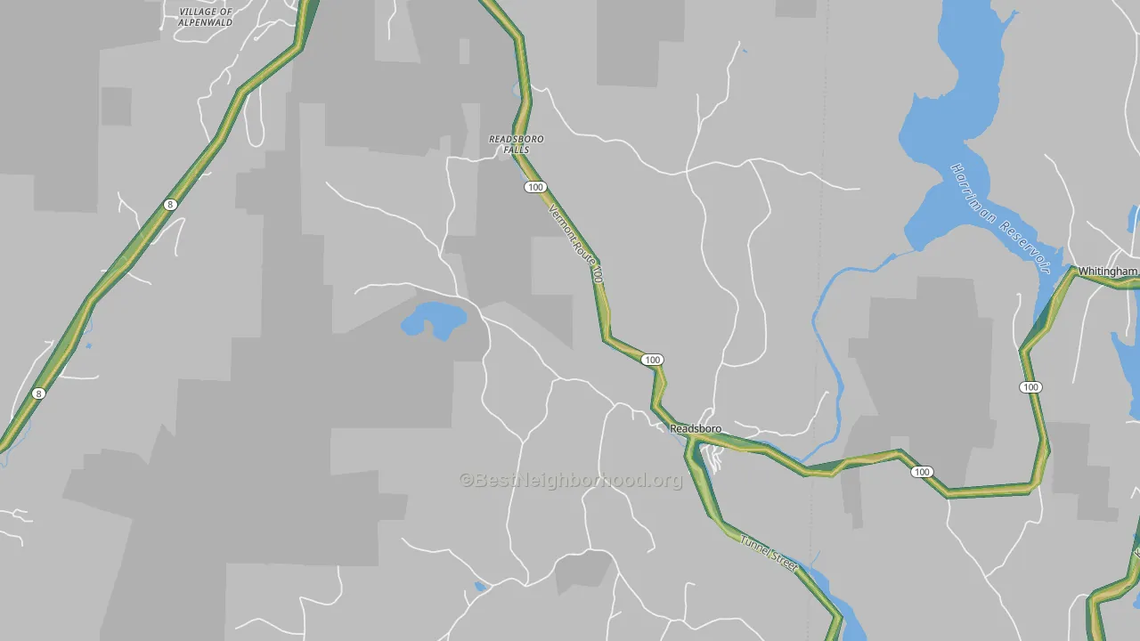 05350, VT Map of Noise Levels in 05350