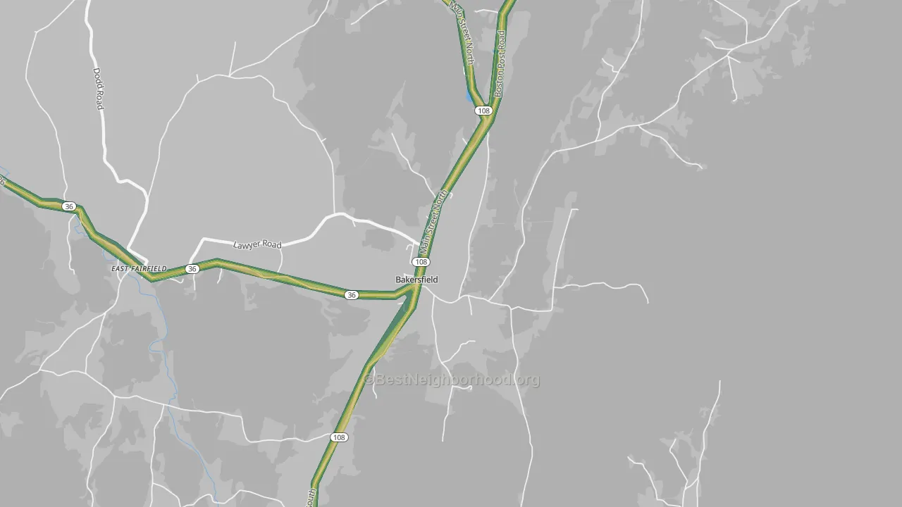 05441, VT Map of Noise Levels in 05441