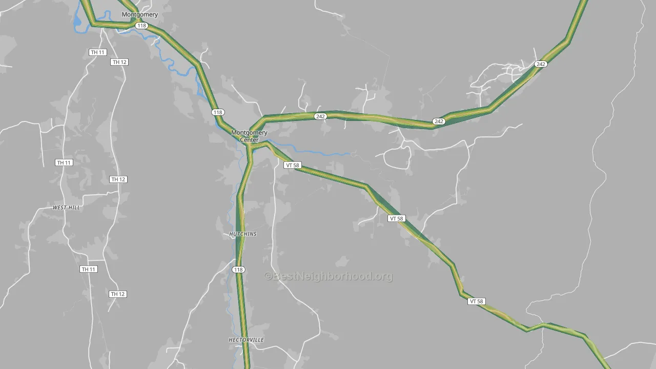 05471, VT Map of Noise Levels in 05471
