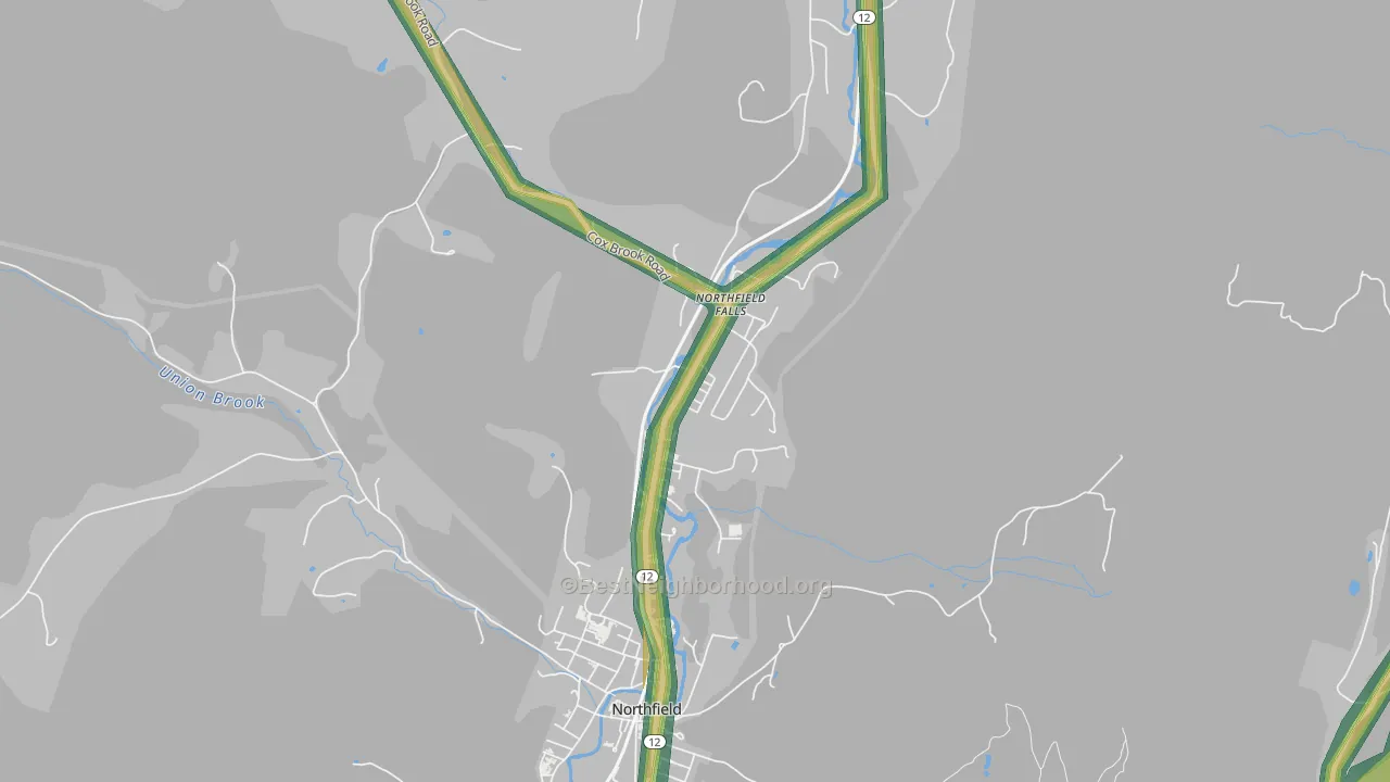 05664, VT Map of Noise Levels in 05664