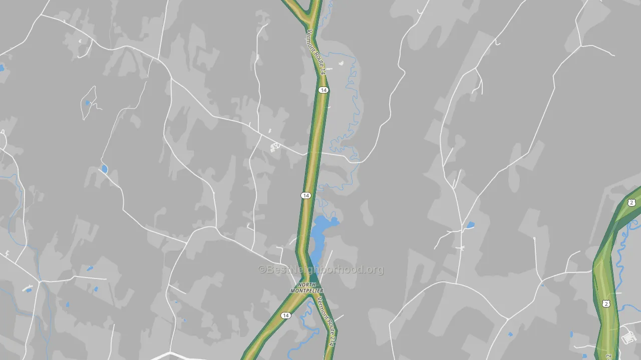 05666, VT Map of Noise Levels in 05666