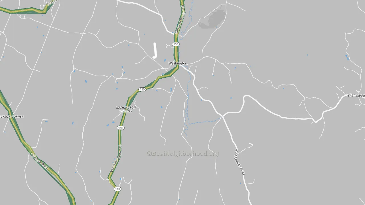 05675, VT Map of Noise Levels in 05675