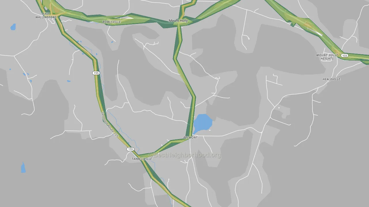 05730, VT Map of Noise Levels in 05730