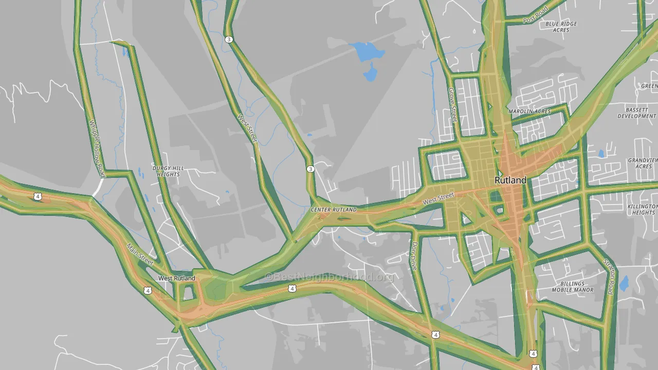 05736, VT Map of Noise Levels in 05736