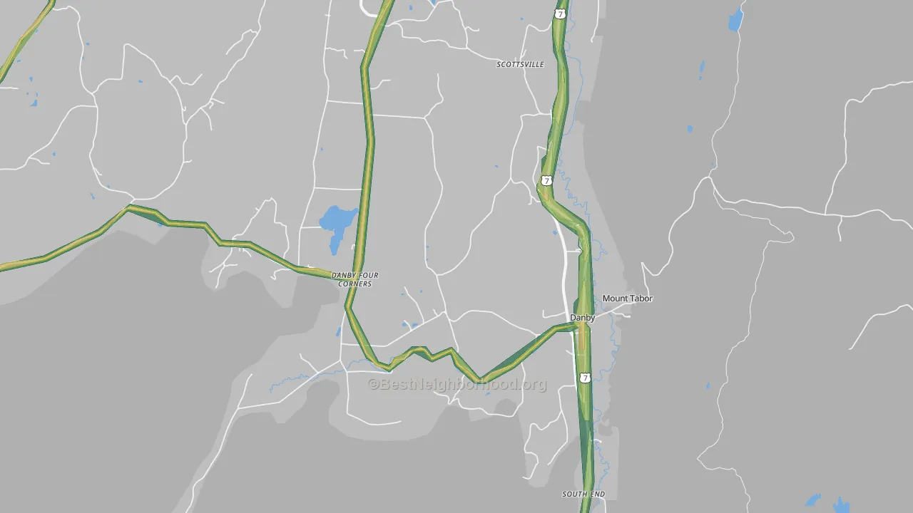 05739, VT Map of Noise Levels in 05739