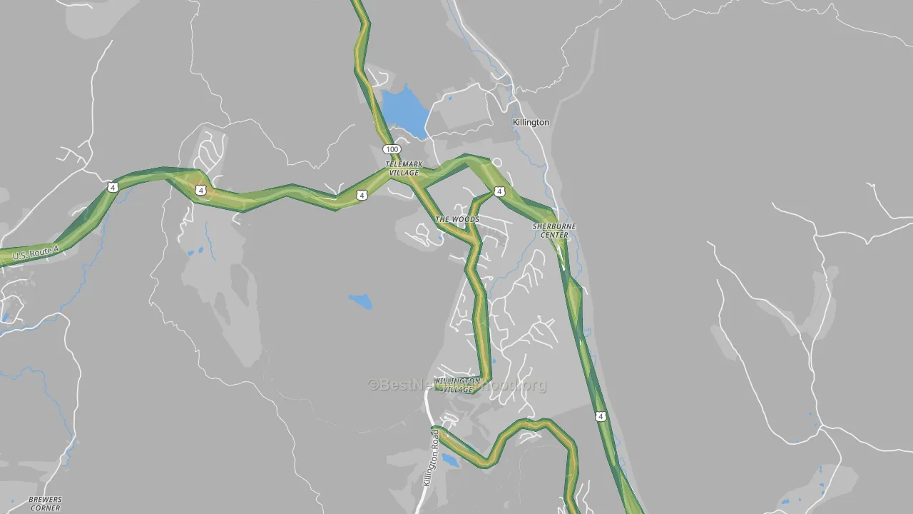 05751, VT Map of Noise Levels in 05751