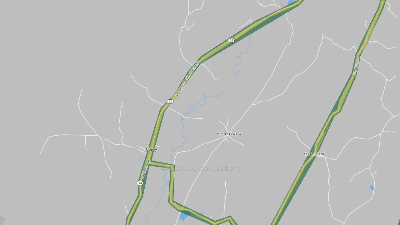 05820, VT Map of Noise Levels in 05820