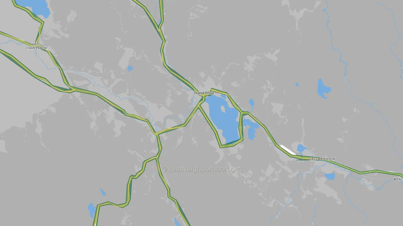 05846, VT Map of Noise Levels in 05846