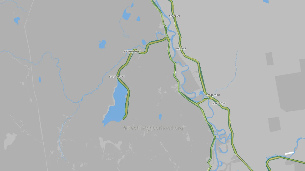 05905, VT Map of Noise Levels in 05905