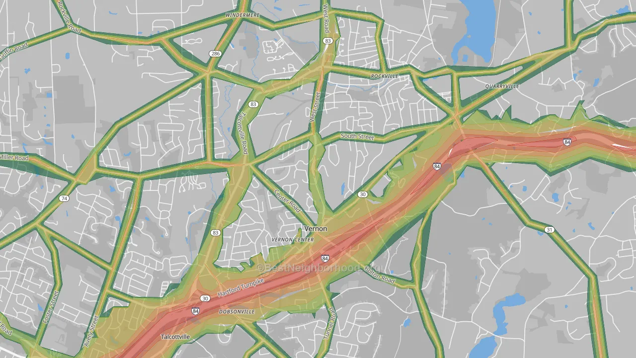 06066, CT Map of Noise Levels in 06066