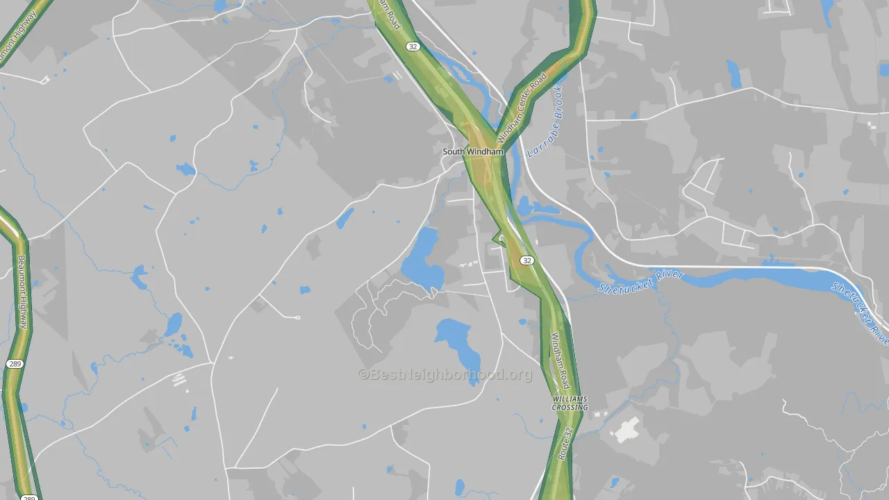 06266, CT Map of Noise Levels in 06266