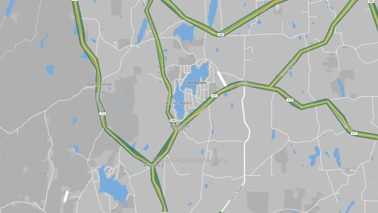 06282, CT Map of Noise Levels in 06282