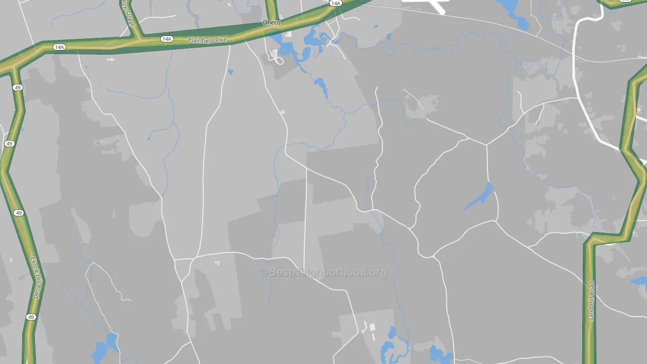 06373, CT Map of Noise Levels in 06373
