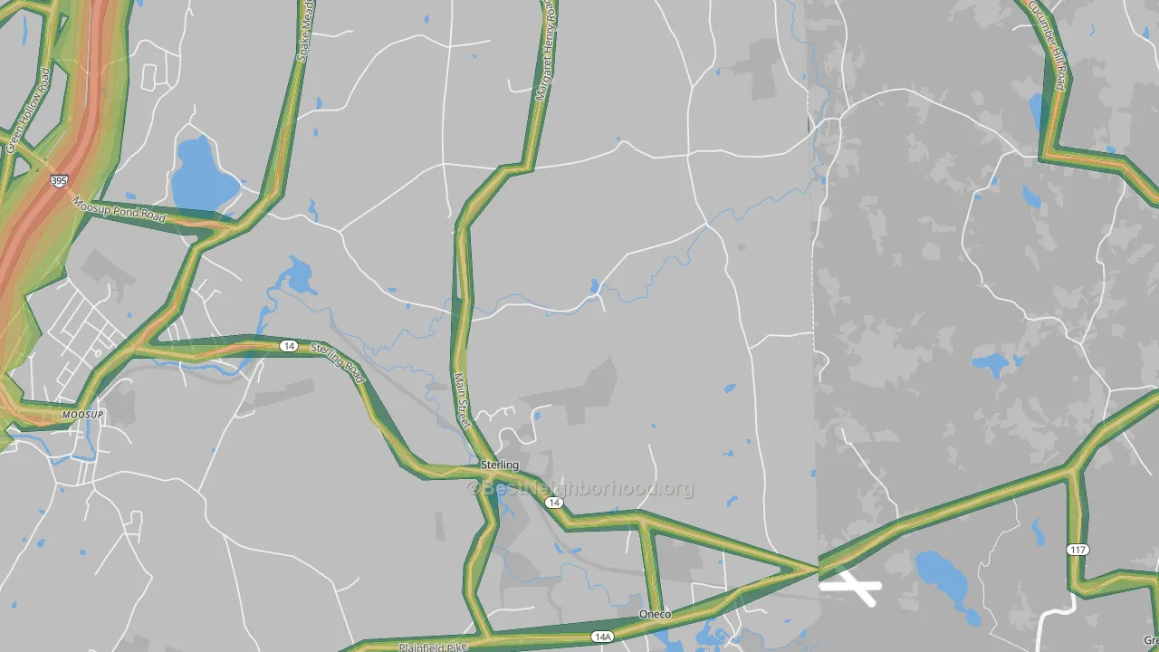 06377, CT Map of Noise Levels in 06377