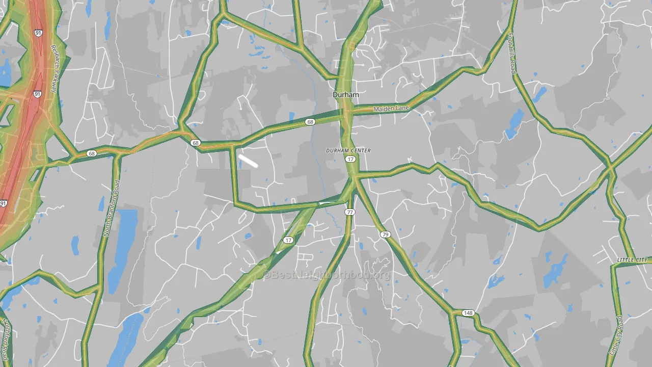 06422, CT Map of Noise Levels in 06422
