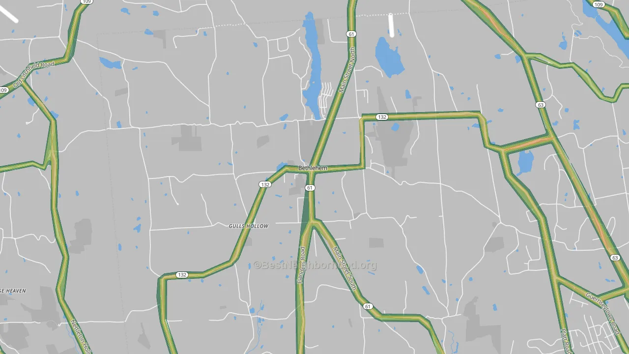 06751, CT Map of Noise Levels in 06751