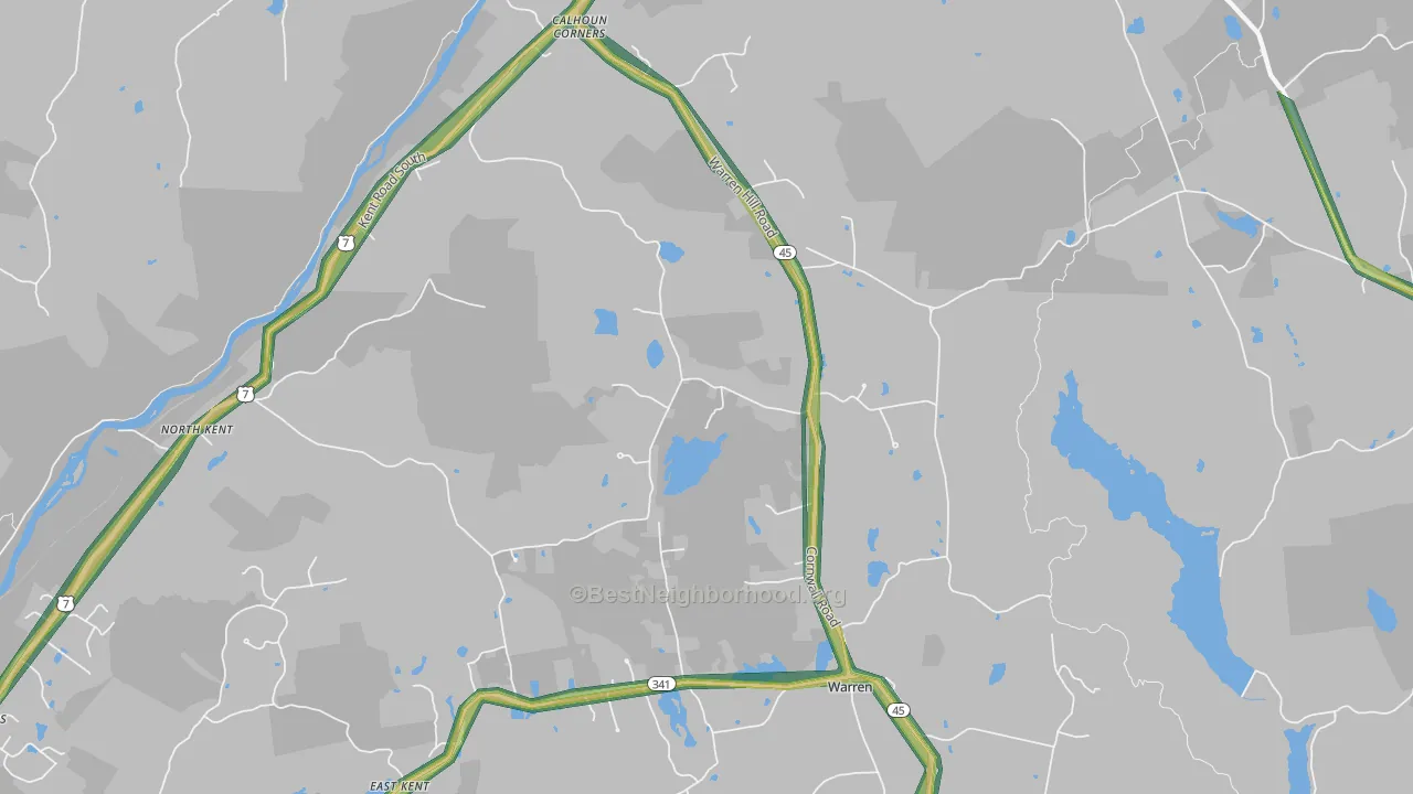 06754, CT Map of Noise Levels in 06754