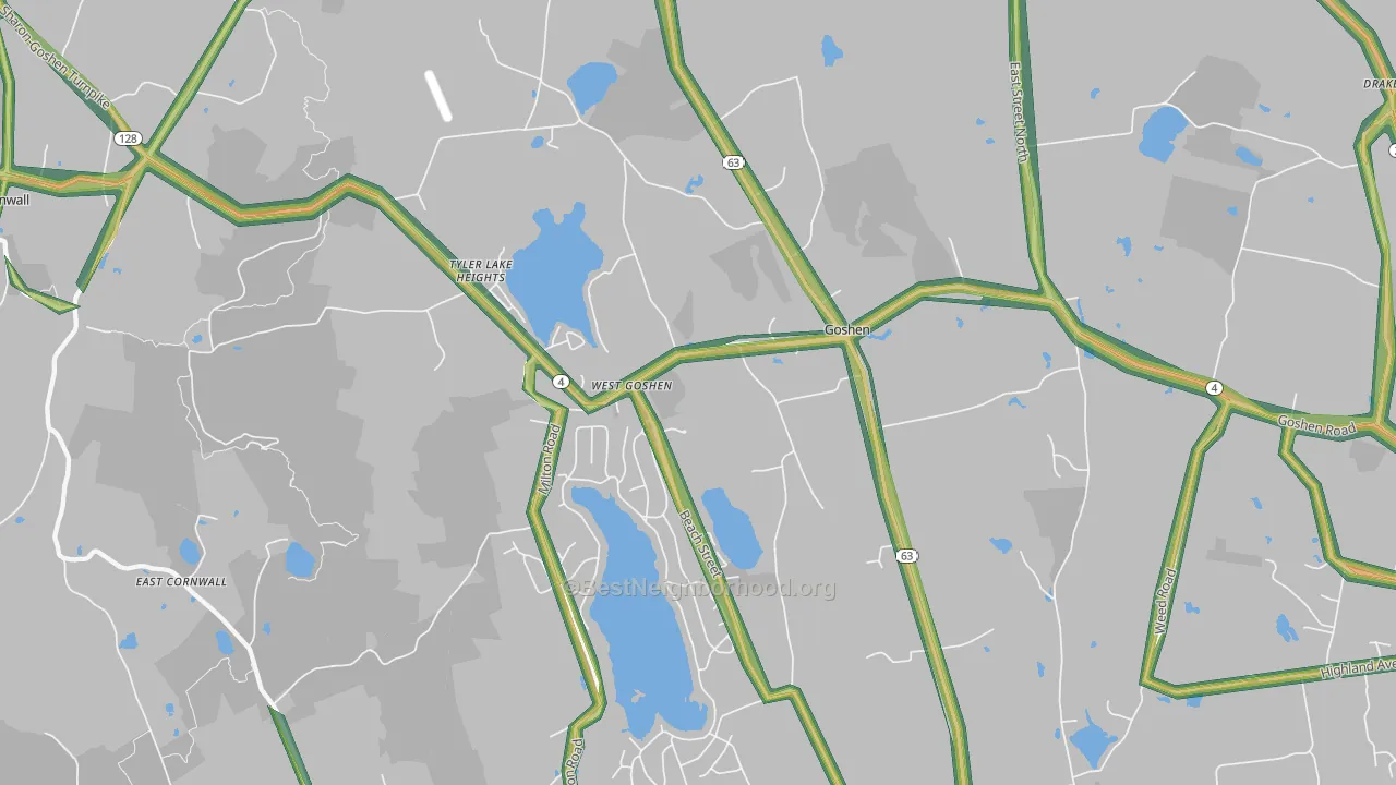 06756, CT Map of Noise Levels in 06756