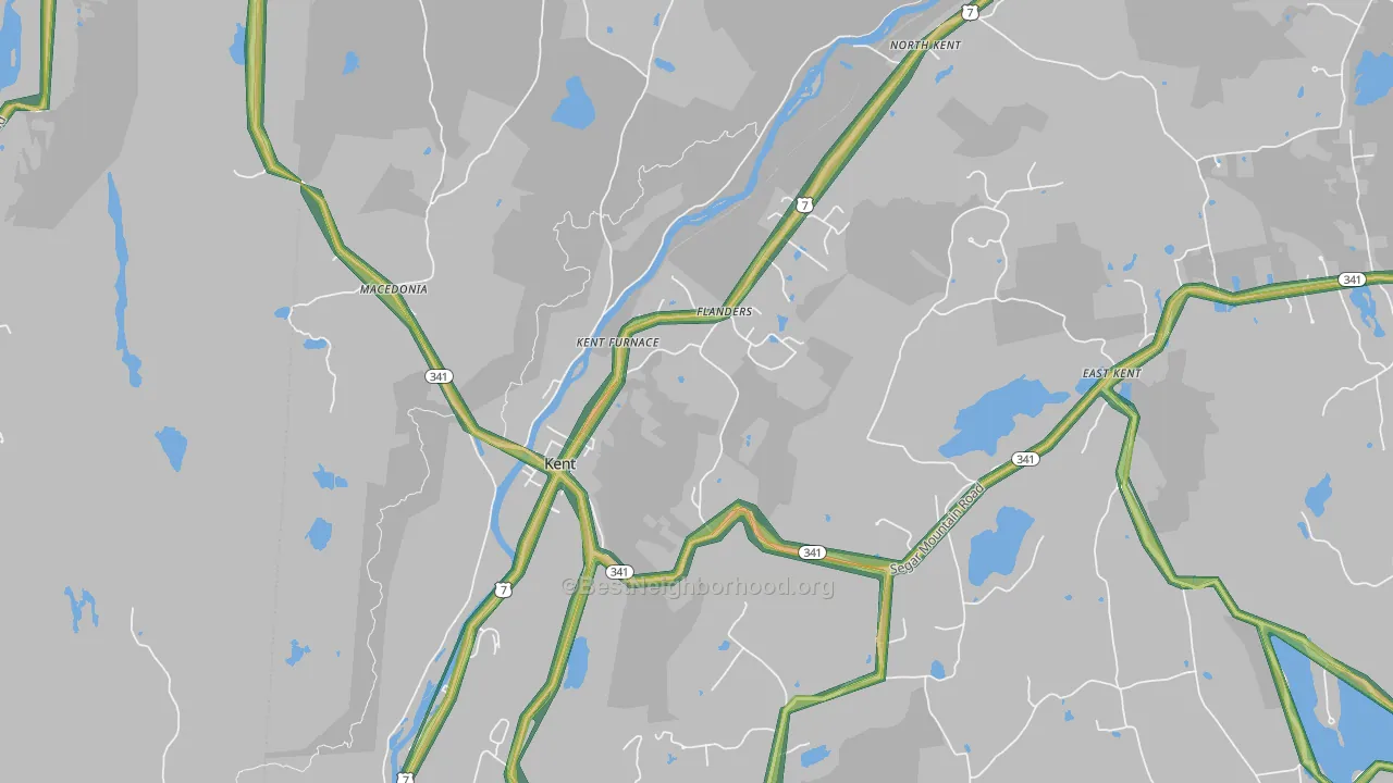06757, CT Map of Noise Levels in 06757