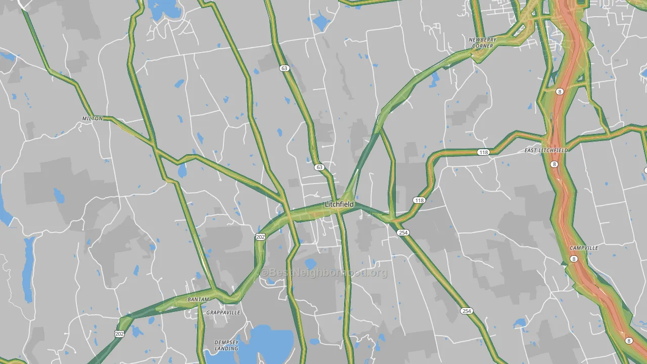 06759, CT Map of Noise Levels in 06759