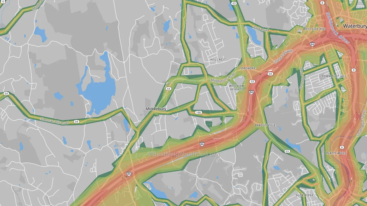 06762, CT Map of Noise Levels in 06762