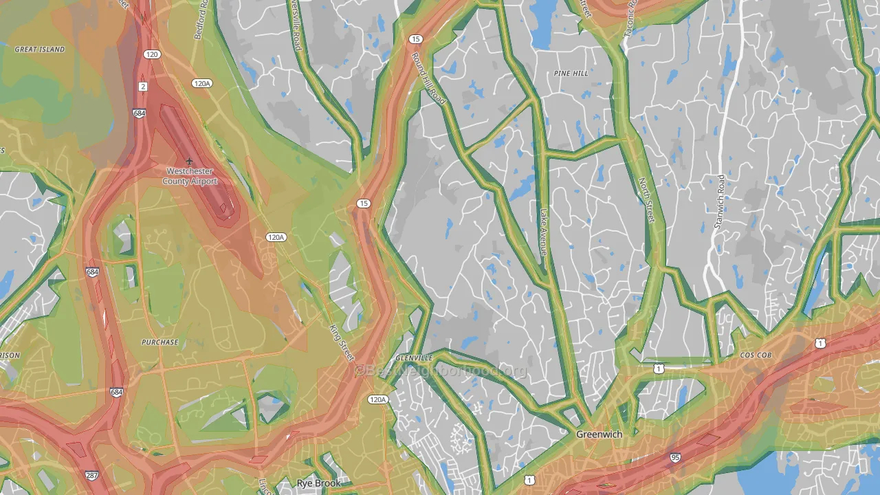 06831, CT Map of Noise Levels in 06831