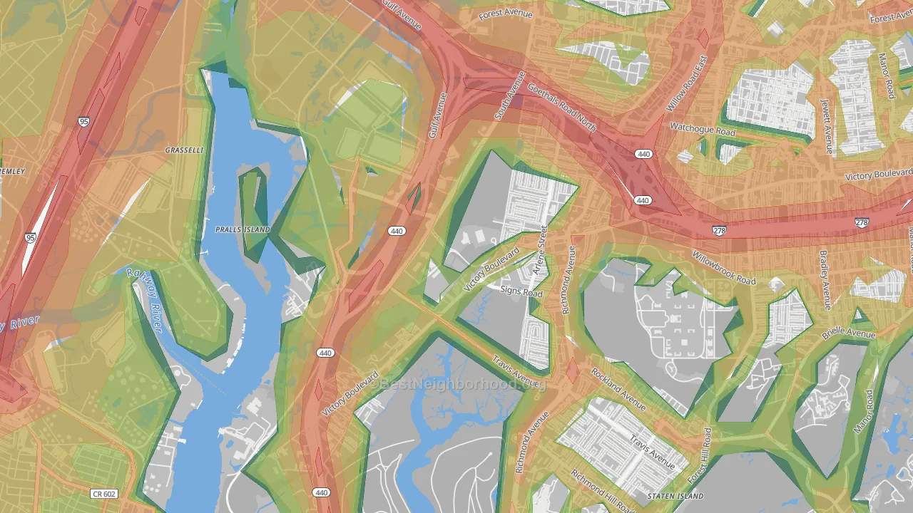 10311, NY Map of Noise Levels in 10311