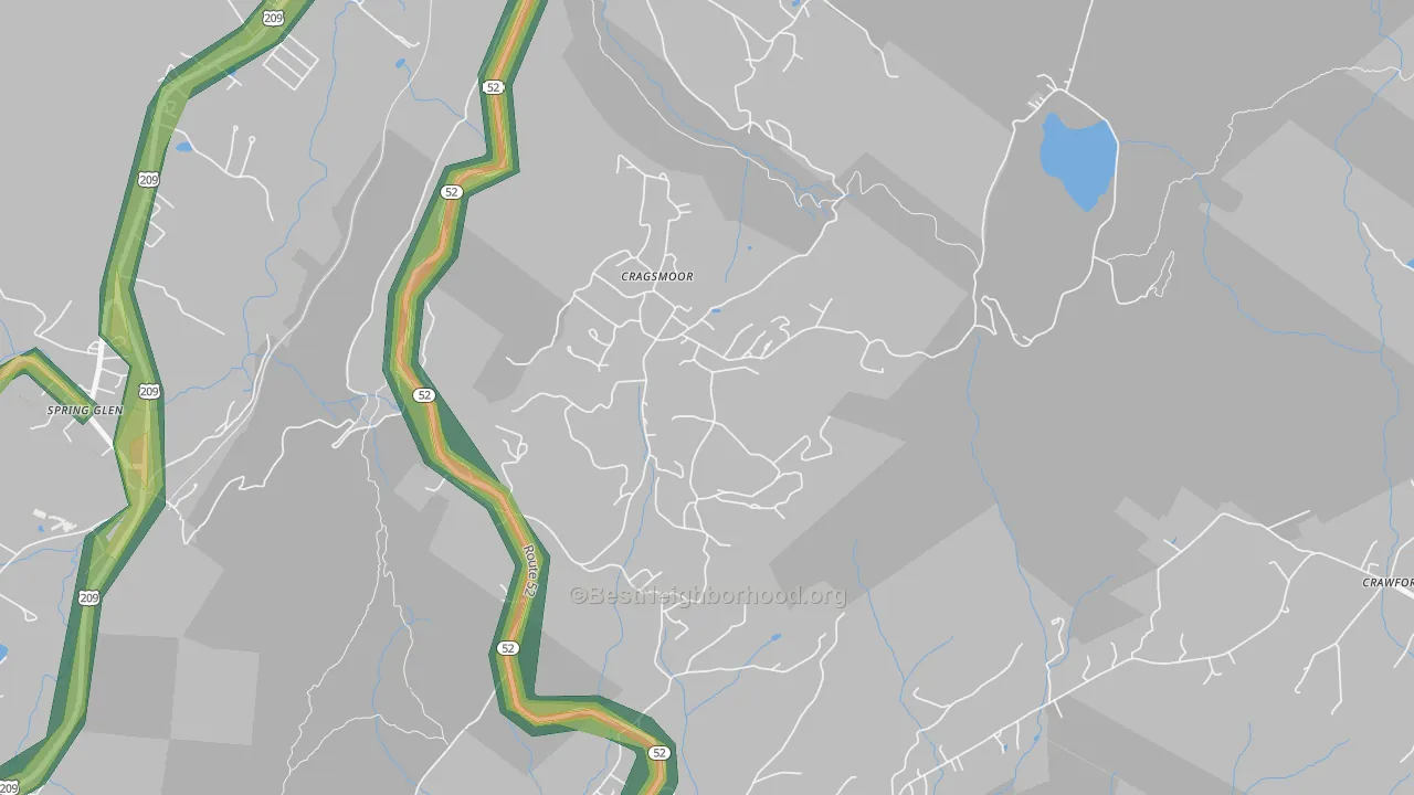 12420, NY Map of Noise Levels in 12420