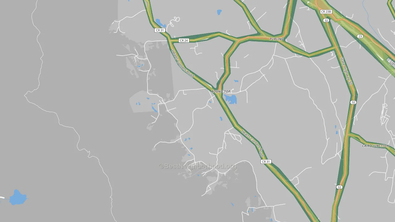 12473, NY Map of Noise Levels in 12473